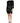Emporio Armani Black Satin Long Sleeves Wrap Sheath Mini Dress Emporio Armani 
