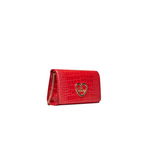 Love Moschino Red Polyethylene Crossbody Bag