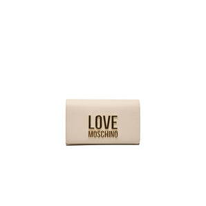 Love Moschino Beige Polyethylene Crossbody Bag