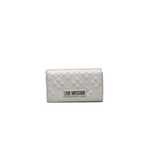 Love Moschino Silver Polyethylene Crossbody Bag