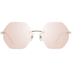 Swarovski Gold Metal Sunglasses