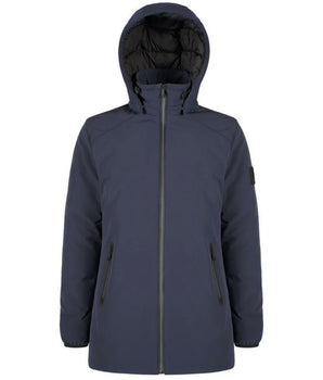 Yes Zee Blue Nylon Men's Down Jacket