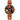 Police Brown Leather Dress Watch