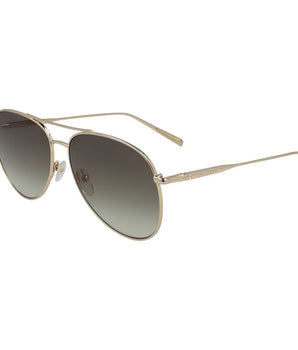 Longchamp Gold Metal Sunglasses