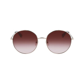 Longchamp Gold Metal Sunglasses