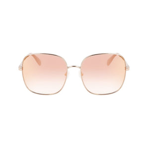 Longchamp Gold Metal Sunglasses