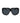 Longchamp Black Acetate Sunglasses