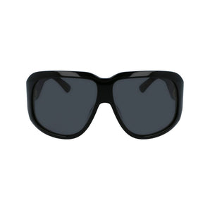 Longchamp Black Acetate Sunglasses