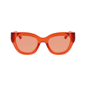 Longchamp Orange Injected Sunglasses