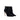 Bota Scamociata de cuero negro Elisabetta Franchi