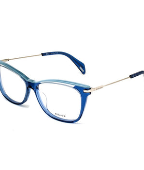 Police Blue Acetate Frames