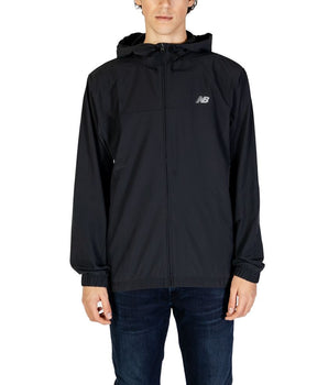 New Balance Black Recycled Polyester Shell Jacket