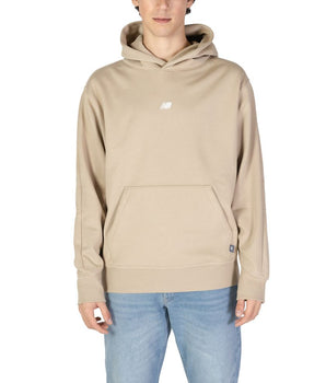 New Balance Beige Recycled Polyester Sweatshirt