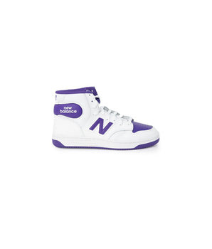 New Balance purple leather sneakers