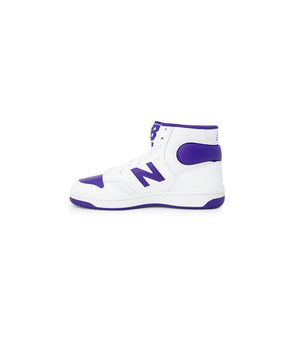 New Balance purple leather sneakers