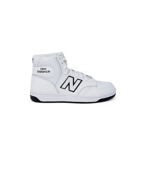 New Balance black leather sneakers