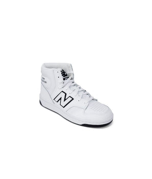 New Balance black leather sneakers
