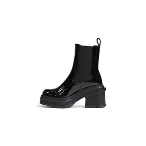 Bota de poliéster negra Armani Exchange