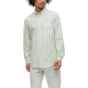 Camisa Hugo Boss Algodón Verde