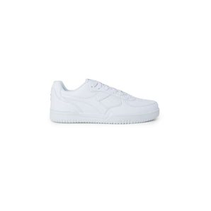 Diadora White Synthetic Leather Sneaker