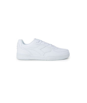 Diadora White Artificial Leather Low Top Sneakers
