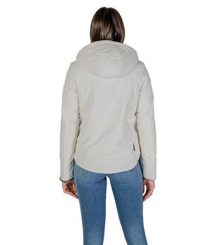 Suns Cream Polyester Coat