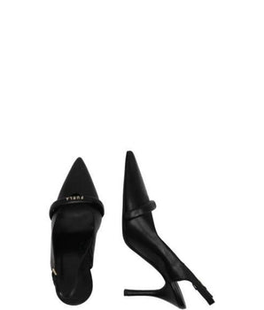 Furla Black Leather Pumps