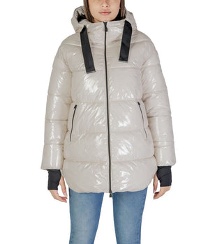 Suns Beige Polyamide Jackets &amp; Coat