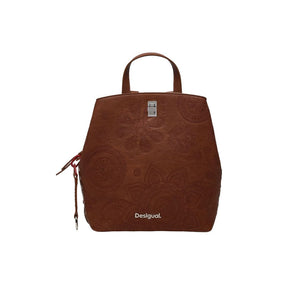 Desigual Brown Polyethylene Backpack