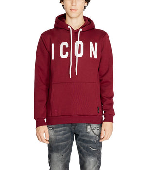 Icon Bordeaux Cotton Hoodie