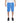 Icon Blue Cotton Bermuda Shorts