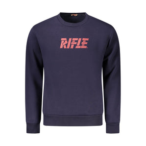 Rifle Blue Cotton Sweater