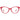 Moncler Red Women Optical Frames