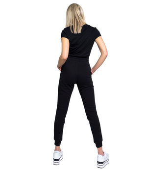 Armani Exchange Black Cotton T-Shirt