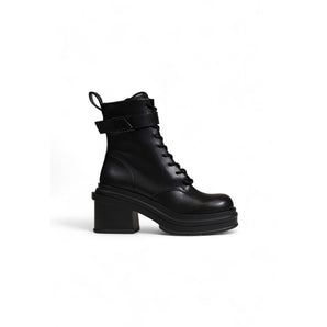 Bota de poliéster negra Armani Exchange