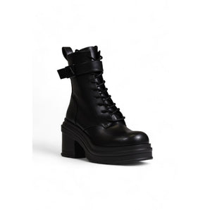 Bota de poliéster negra Armani Exchange