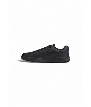 Diadora Black Artificial Leather Low Top Sneakers