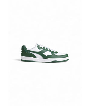 Diadora Green Artificial Leather Low Top Sneakers