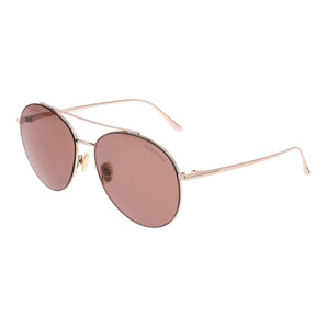 Tom Ford gafas de sol de mujer en oro rosa