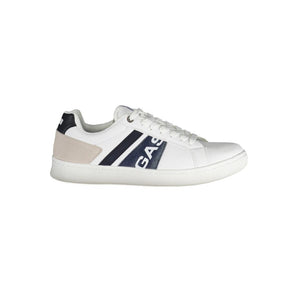 Gas White Artificial Leather Sneaker