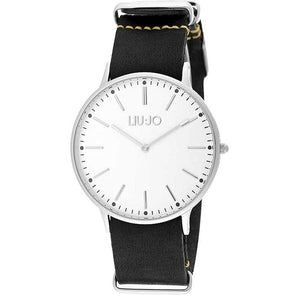 Liu Jo Black Leather Watch