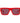 Missoni Red Plastic Sunglasses
