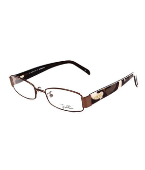 Emilio Pucci Brown Metal Glasses (Frames)