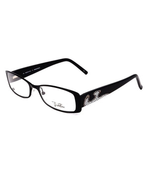 Emilio Pucci Black Metal Frames