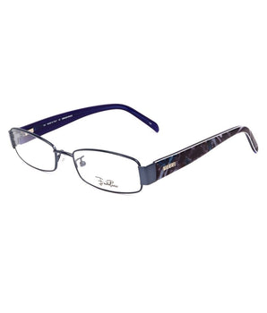 Emilio Pucci Blue Metal Frames