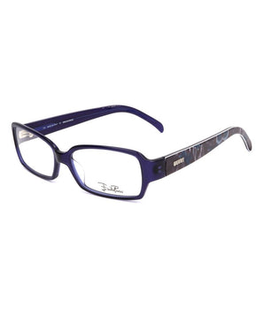 Emilio Pucci Blue Plastic Frames
