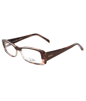 Emilio Pucci Brown Plastic Glasses (Frames)