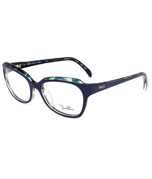Emilio Pucci Blue Plastic Frames