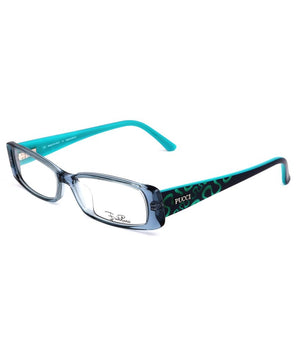 Emilio Pucci Blue Plastic Frames
