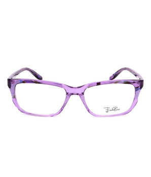 Emilio Pucci Purple Plastic Frames